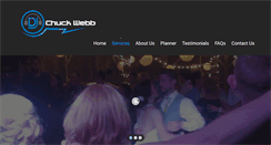 Desktop Screenshot of djchuckwebb.com